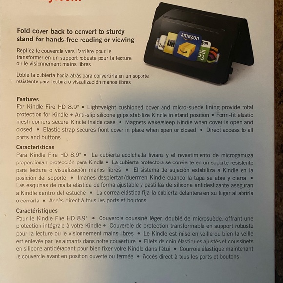 Built slim case cover for kindle fire HD 8.9” - Picture 10 of 12